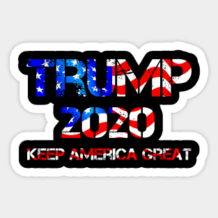 Donald Trump 2020 Keep America Great Again Sticker